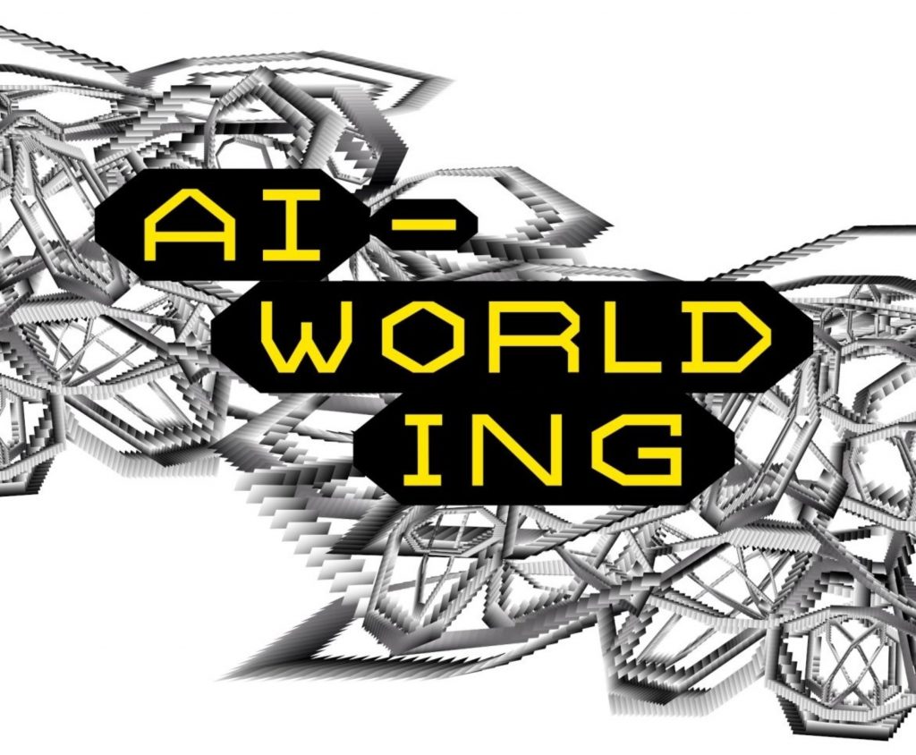 Visual zur Frankfurter Ausstellung AI-Worlding