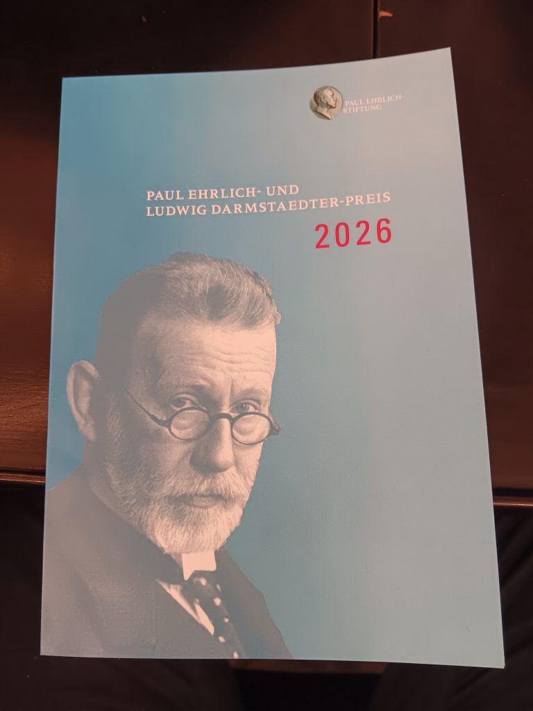 Deckblatt Paul Ehrlich- und Ludwig Darmstädter-Preis 2026