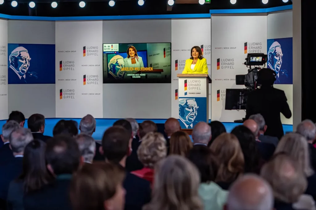 Christiane Götz-Weimer eröffnet den Ludwig-Erhard-Gipfel 2026