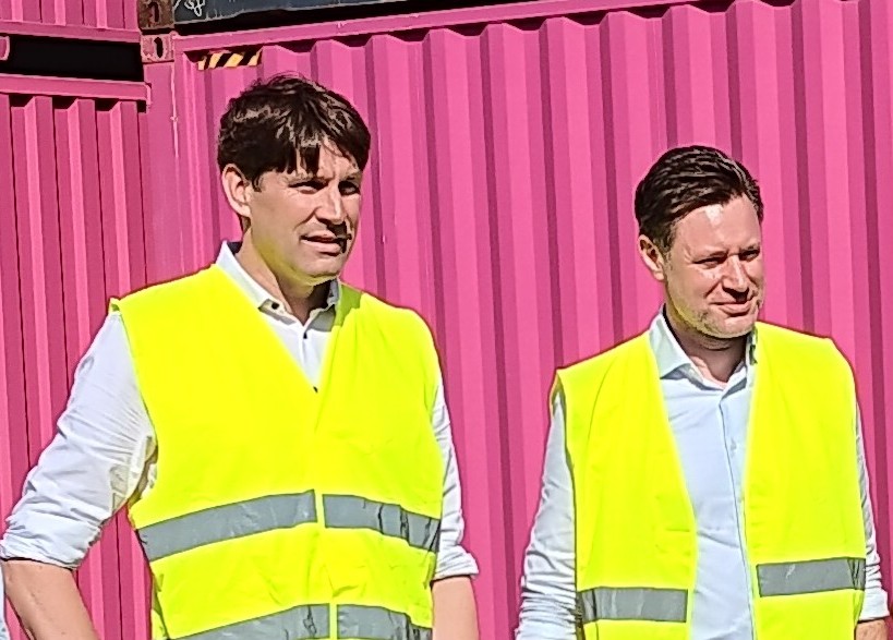 Clemens Christmann und Daniel Imhäuser